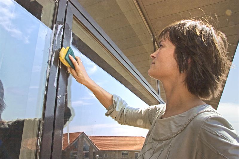 Plastvinduer kan rengøres!