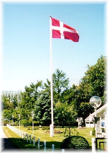 Skal flagstangen i vinterhi?