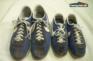Sure sko kan renses!
