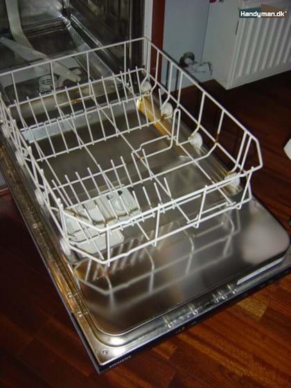 Tilslutning af opvaskemaskine