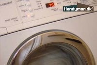 Installering af vaskemaskine