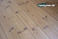 Sæbebehandlede gulve kan let vedligeholdes