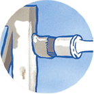 Maling af havelåger mv. i jern