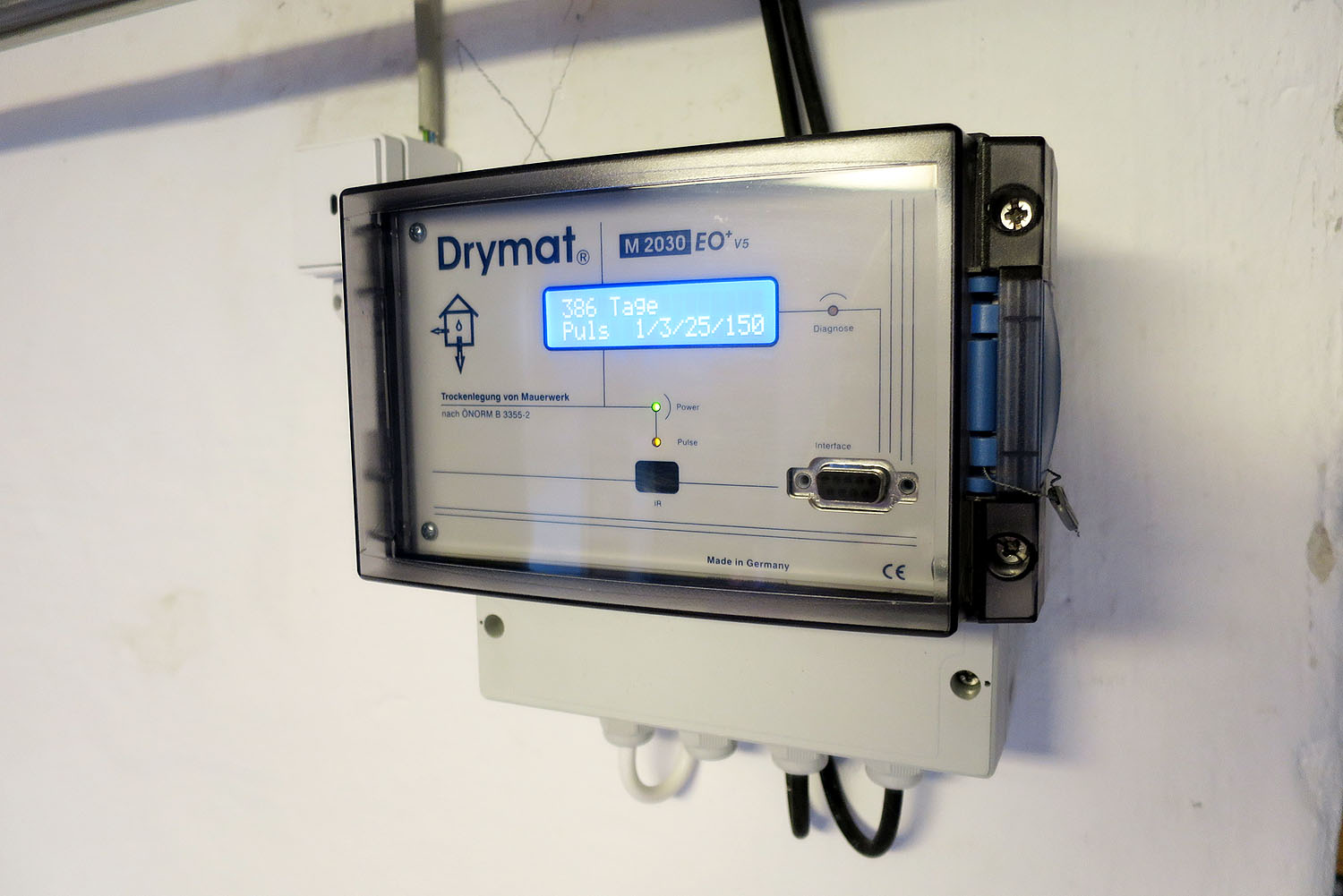 Test af Drytech anti-fugt anlæg. Virker det.?