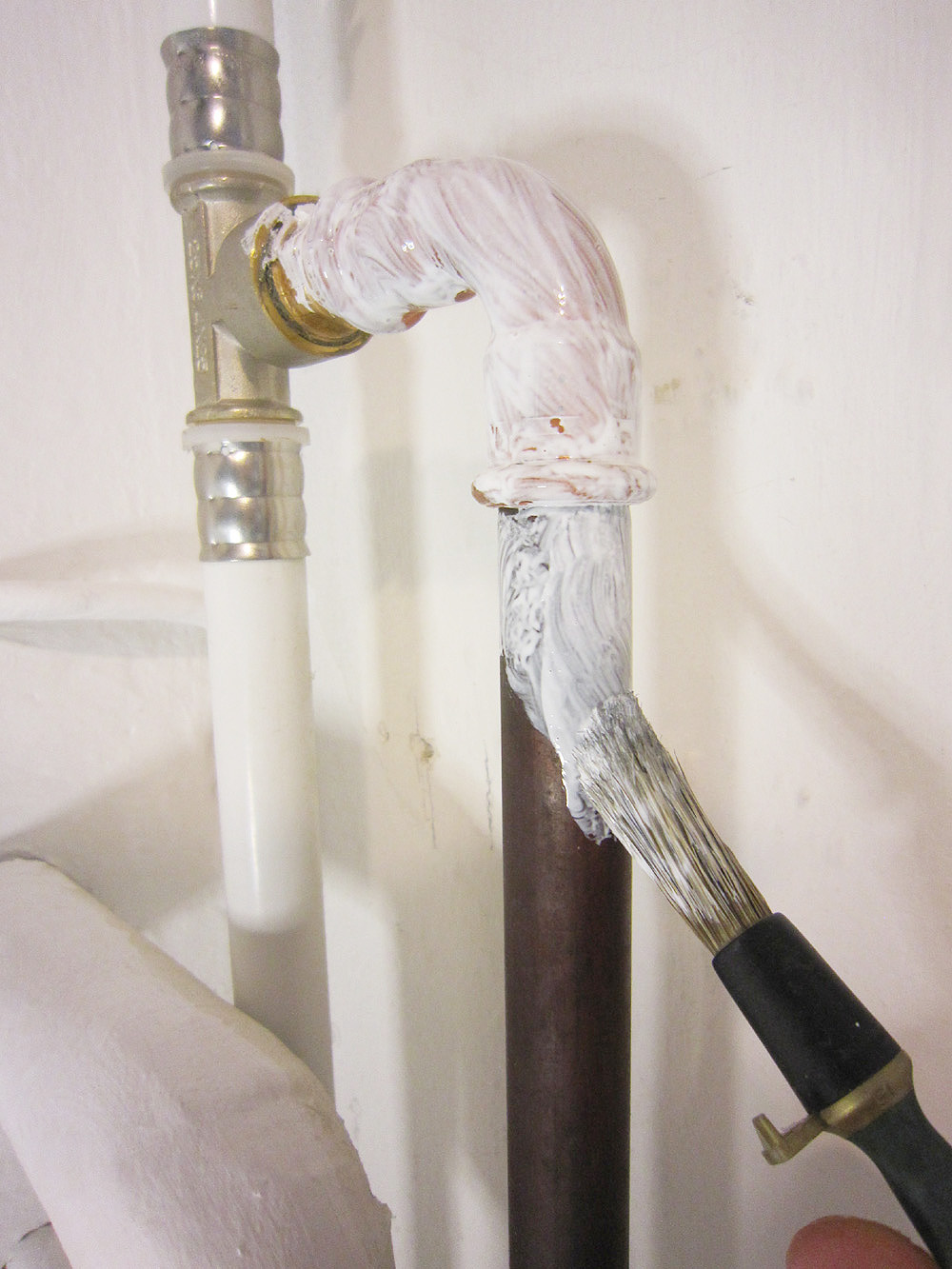 Maling af kobberrør