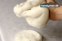 Limning af gips figur og keramik