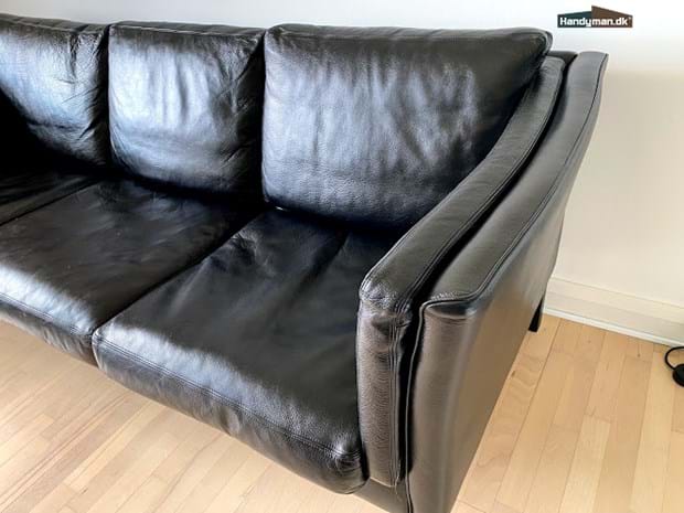 sofa som Omfarvning af læder og skind