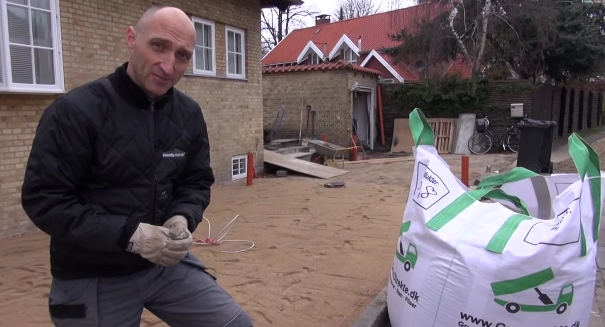 Før du lægger fliser og belægningssten