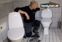 Udskiftning af toilet / wc