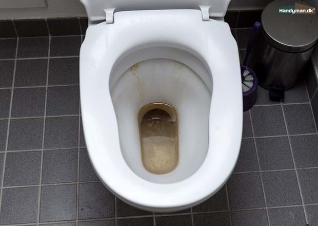 Rensning af toilet
