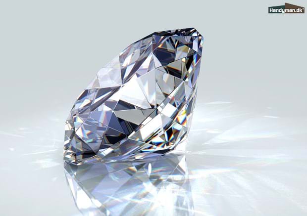Diamant er god til at beskytte sig selv