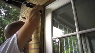 Fugning af døre udendørs udvendigt (Full video)